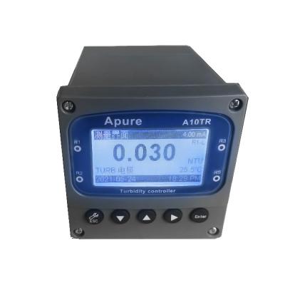 Apure A10TR工業在線濁度儀污水處理懸浮物污泥濃度監測盤裝濁度控制器